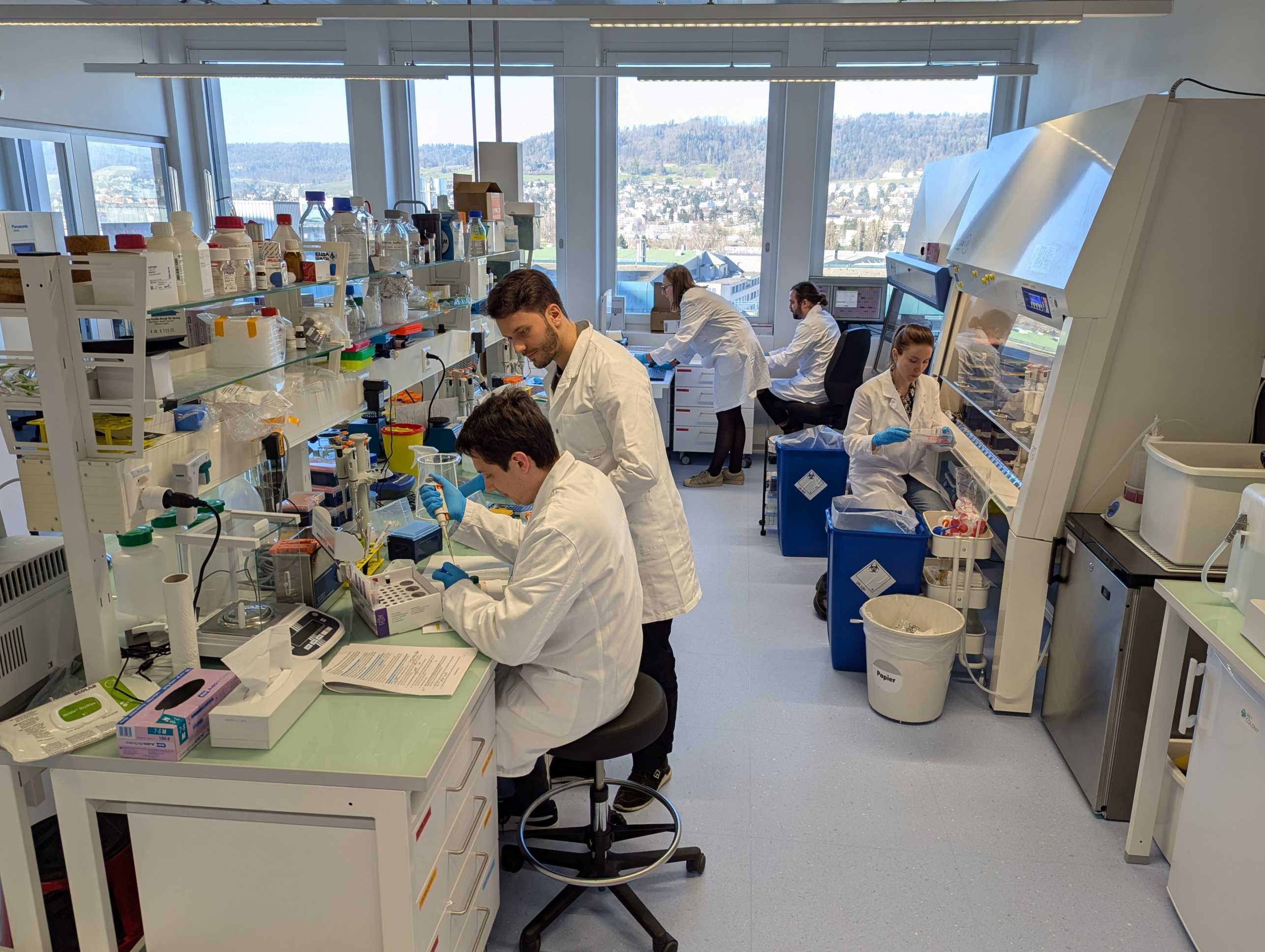 Enlarged view: SWS lab space